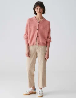 Damen OPUS Strick^Cardigan Dorty Rosé Online Bestellen