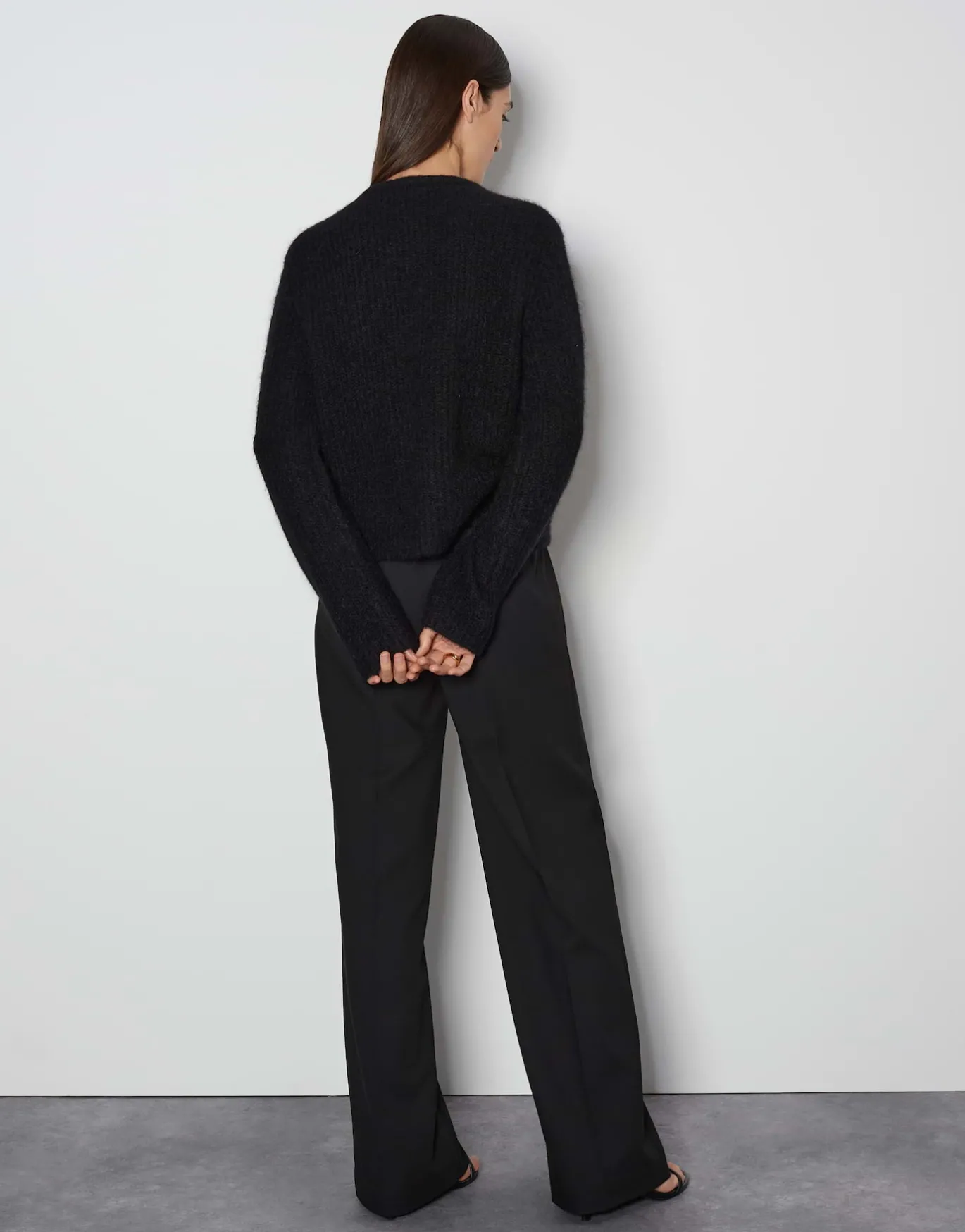 Damen OPUS Strick^Cardigan Tinara Detail Schwarz Online Bestellen