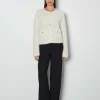 Damen OPUS Strick^Cardigan Tinara Detail Weiß Online Bestellen