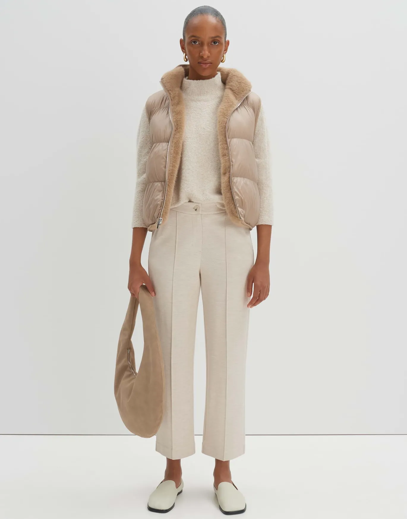 Damen OPUS Hosen^City Pants Cabien Soft Beige Online Bestellen