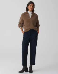 Damen OPUS Hosen^City Pants Morella Blau Online Bestellen