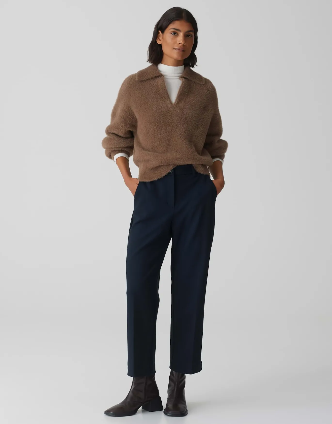 Damen OPUS Hosen^City Pants Morella Blau Online Bestellen