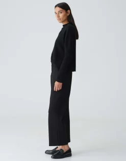 Damen OPUS Hosen^City Pants Morella Schwarz Online Bestellen