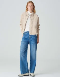 Damen OPUS Blusen^Cordbluse Falba Beige Online Bestellen