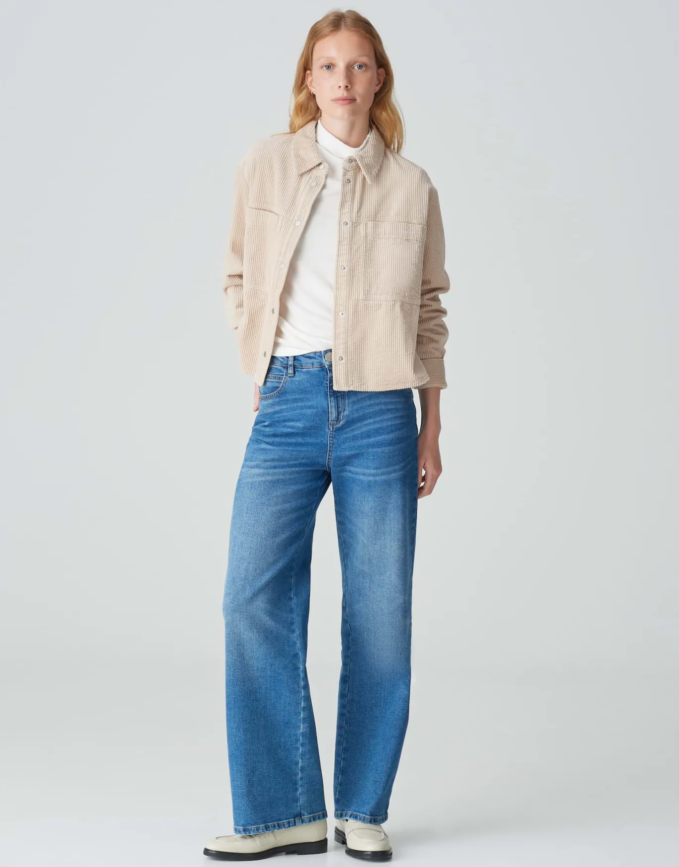 Damen OPUS Blusen^Cordbluse Falba Beige Online Bestellen