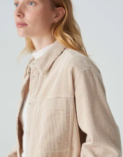 Damen OPUS Blusen^Cordbluse Falba Beige Online Bestellen