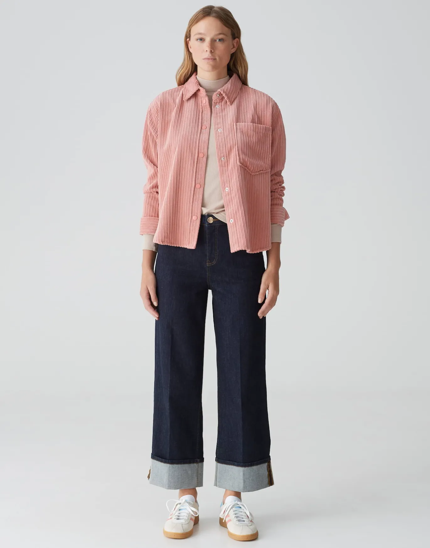 Damen OPUS Blusen^Cordbluse Fanki Rosé Online Bestellen