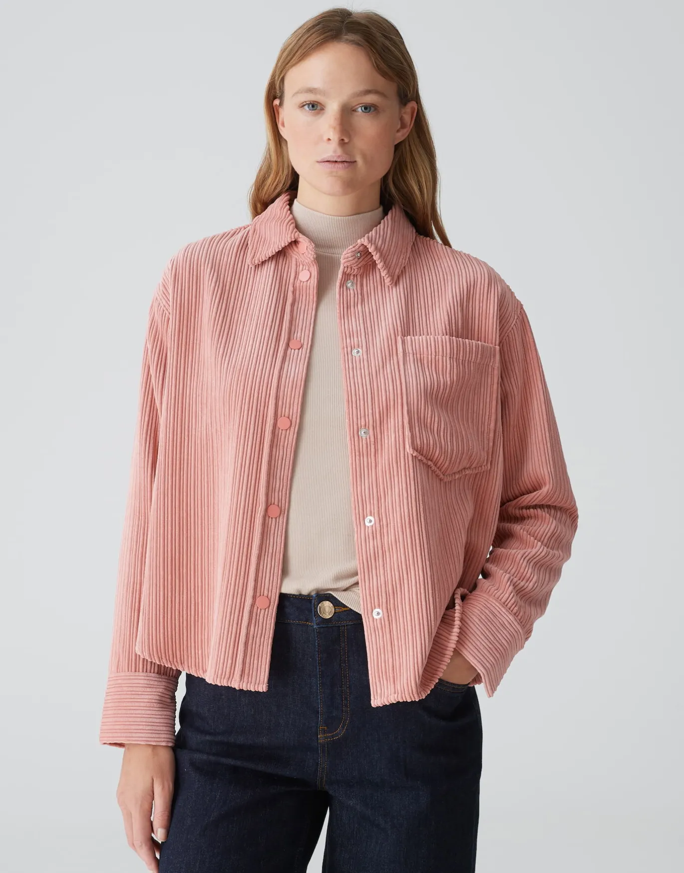 Damen OPUS Blusen^Cordbluse Fanki Rosé Online Bestellen