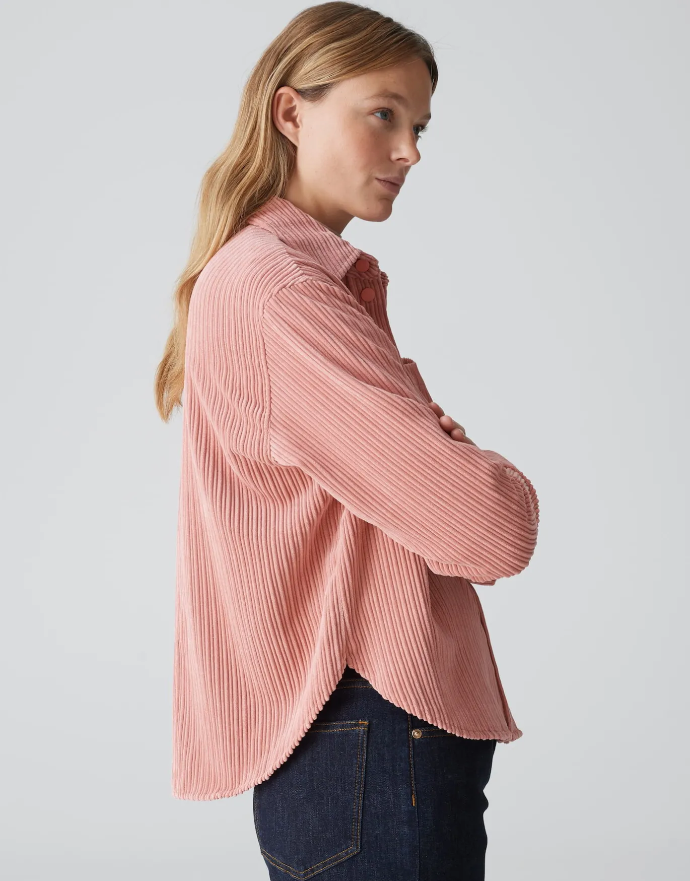 Damen OPUS Blusen^Cordbluse Fanki Rosé Online Bestellen