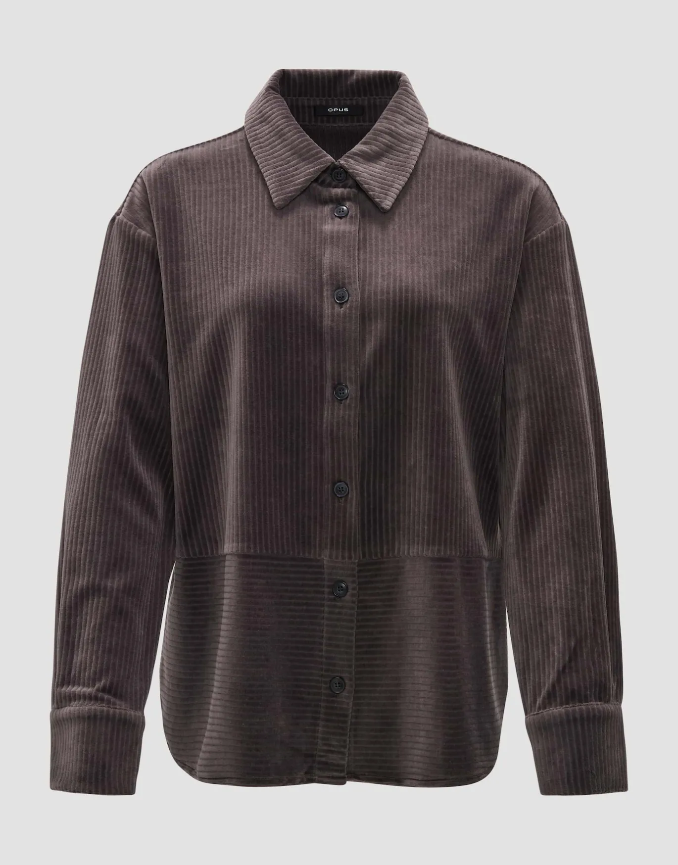 Damen OPUS Blusen^Cordbluse Flevo Grau Online Bestellen