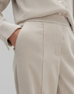 Damen OPUS Hosen^Cordhose Cenya Corduroy Beige Online Bestellen