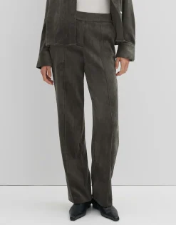 Damen OPUS Hosen^Cordhose Cenya Corduroy Grün Online Bestellen