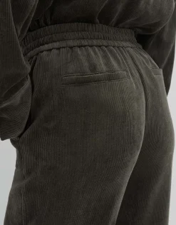 Damen OPUS Hosen^Cordhose Cenya Corduroy Grün Online Bestellen
