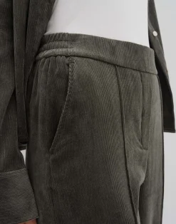 Damen OPUS Hosen^Cordhose Cenya Corduroy Grün Online Bestellen