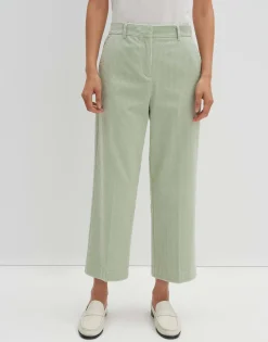 Damen OPUS Hosen^Cordhose Cisilia Corduroy Grün Online Bestellen