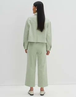 Damen OPUS Hosen^Cordhose Cisilia Corduroy Grün Online Bestellen