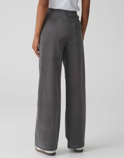 Damen OPUS Hosen^Cordhose Mileni Track Grau Online Bestellen