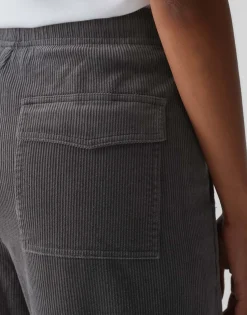 Damen OPUS Hosen^Cordhose Mileni Track Grau Online Bestellen