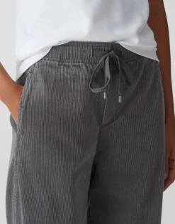 Damen OPUS Hosen^Cordhose Mileni Track Grau Online Bestellen