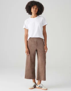 Damen OPUS Hosen^Cordhose Misha Babycord Braun Online Bestellen