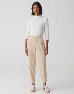 Damen OPUS Hosen^Cordhose Myha Corduroy Beige Online Bestellen