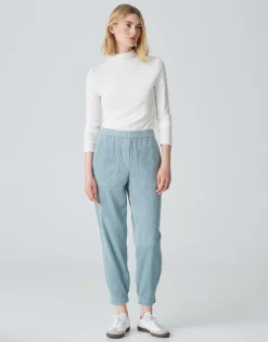 Damen OPUS Hosen^Cordhose Myha Corduroy Blau Online Bestellen