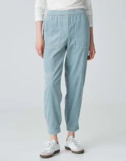 Damen OPUS Hosen^Cordhose Myha Corduroy Blau Online Bestellen