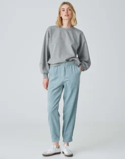 Damen OPUS Hosen^Cordhose Myha Corduroy Blau Online Bestellen