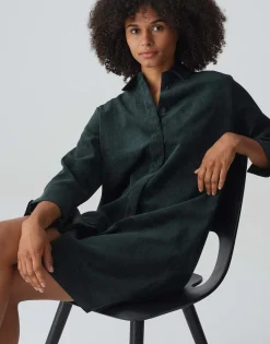 Damen OPUS Kleider^Cordkleid Wedelia Grün Online Bestellen