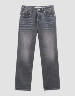 Damen OPUS Jeans^Cropped Relaxed Jeans Corah Iconic Grau Online Bestellen