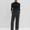Damen OPUS Hosen^Culotte Cisilia Mélange Schwarz Online Bestellen