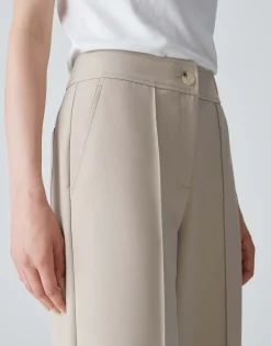 Damen OPUS Hosen^Culotte Malino Beige Online Bestellen