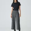 Damen OPUS Hosen^Culotte Misha Boucle Schwarz Online Bestellen