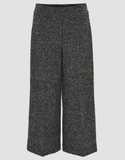 Damen OPUS Hosen^Culotte Misha Boucle Schwarz Online Bestellen