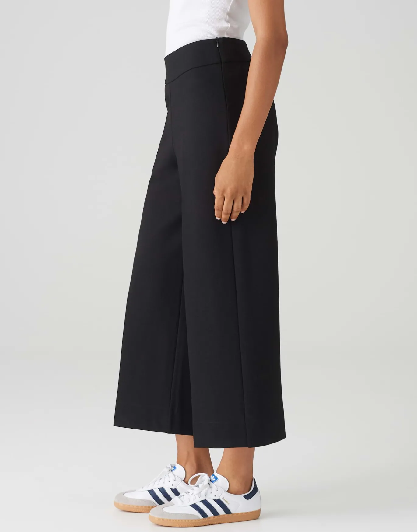 Damen OPUS Hosen^Culotte Misha City Schwarz Online Bestellen