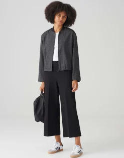 Damen OPUS Hosen^Culotte Misha City Schwarz Online Bestellen