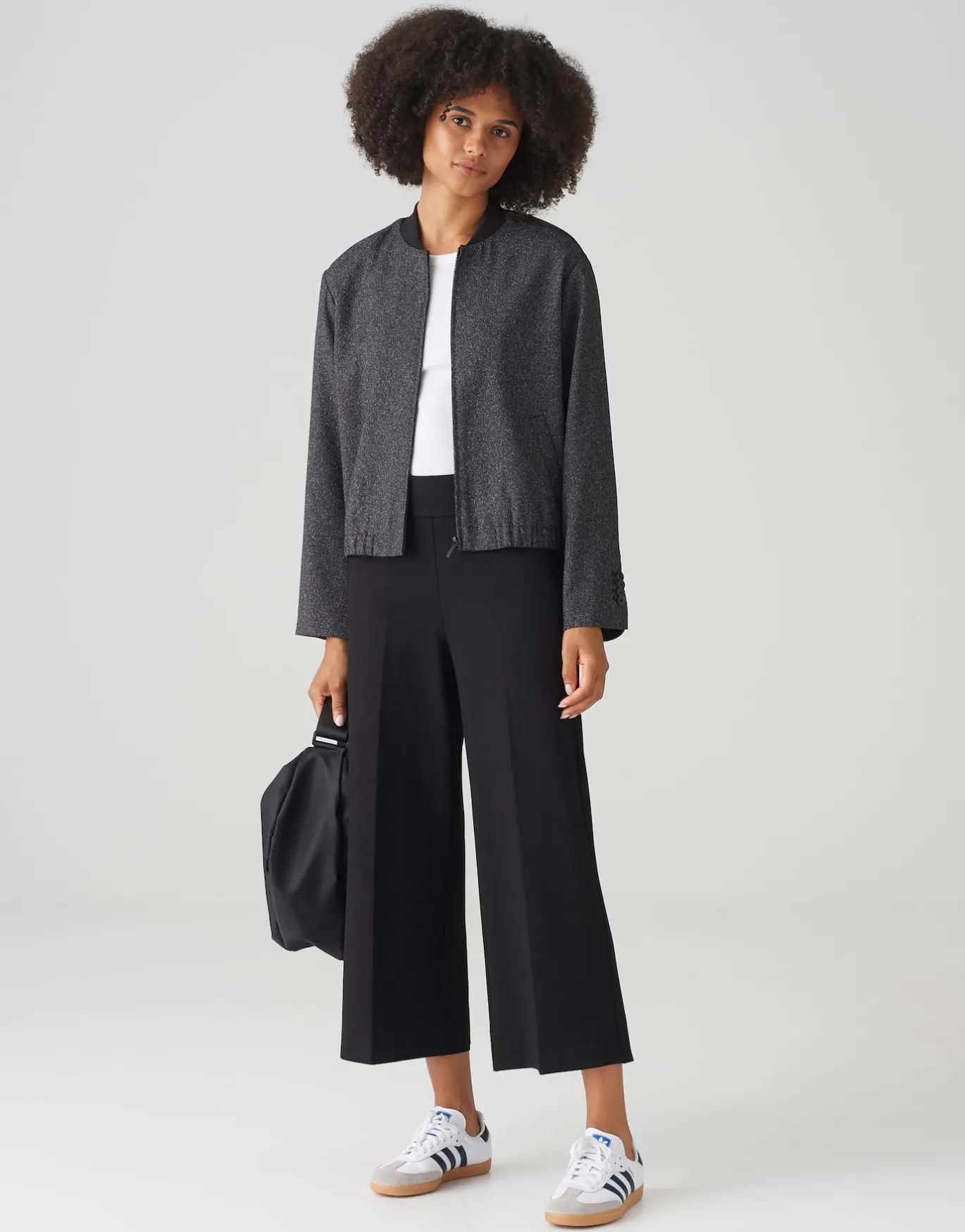 Damen OPUS Hosen^Culotte Misha City Schwarz Online Bestellen