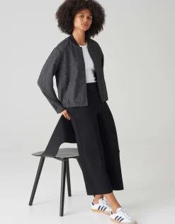 Damen OPUS Hosen^Culotte Misha City Schwarz Online Bestellen