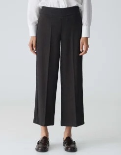 Damen OPUS Hosen^Culotte Misha Tradition Braun Online Bestellen