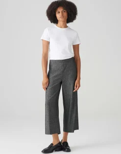 Damen OPUS Hosen^Culotte Misha Tradition Schwarz Online Bestellen