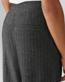 Damen OPUS Hosen^Culotte Misha Tradition Schwarz Online Bestellen