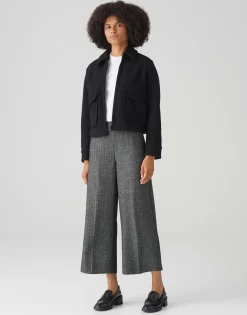 Damen OPUS Hosen^Culotte Misha Tradition Schwarz Online Bestellen