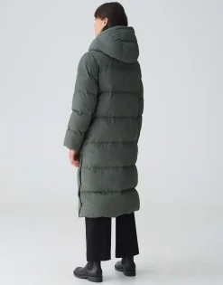 Damen OPUS Jacken / Mäntel^Daunenmantel Halline Grün Online Bestellen