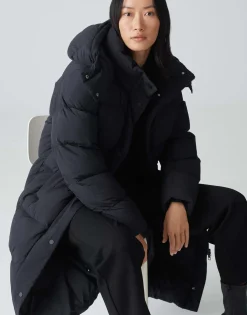 Damen OPUS Jacken / Mäntel^Daunenmantel Halline Schwarz Online Bestellen