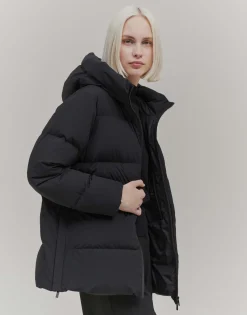 Damen OPUS Jacken / Mäntel^Daunenmantel Vanouk Schwarz Online Bestellen