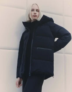 Damen OPUS Jacken / Mäntel^Daunenmantel Vanouk Schwarz Online Bestellen