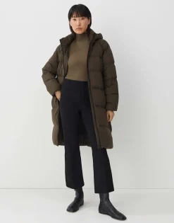 Damen OPUS Jacken / Mäntel^Daunenmantel Vatina Grün Online Bestellen