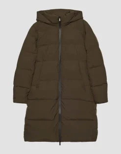 Damen OPUS Jacken / Mäntel^Daunenmantel Vatina Grün Online Bestellen