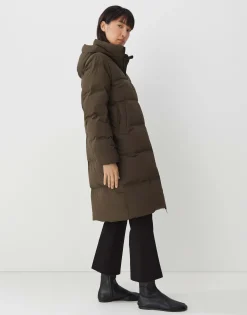 Damen OPUS Jacken / Mäntel^Daunenmantel Vatina Grün Online Bestellen