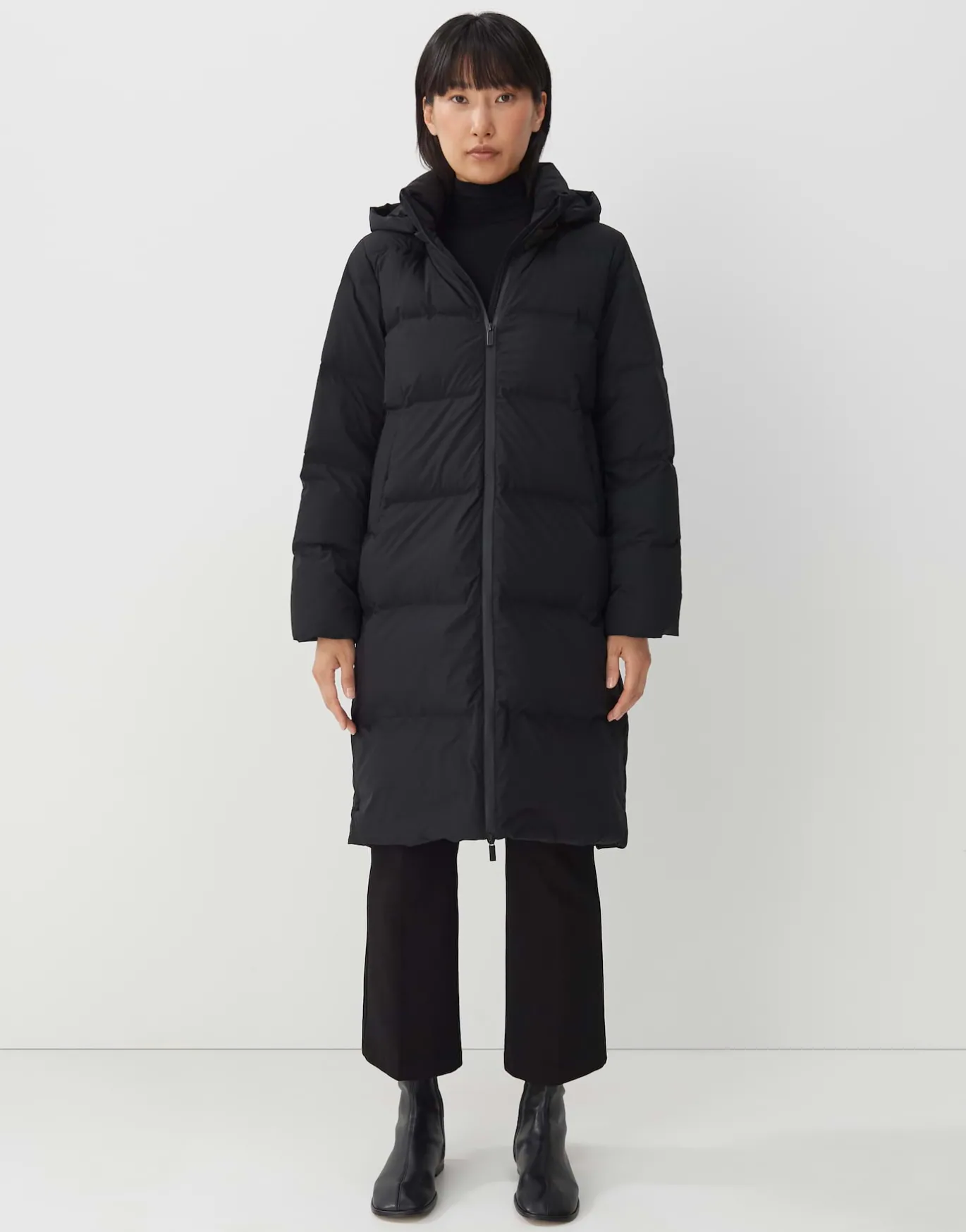 Damen OPUS Jacken / Mäntel^Daunenmantel Vatina Schwarz Online Bestellen